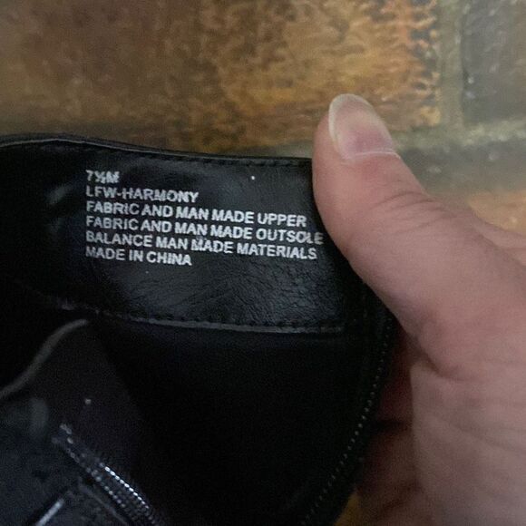 London Fog collection water resistant black ankle boots LFW-HARMONY size 7 NEW - Picture 13 of 13